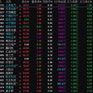 2025年1月24日沪深股市主力资金净流出前25名