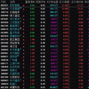 2025年2月19日沪深股市主力资金净流入前25名