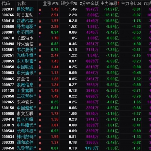 2025年2月20日沪深股市主力资金净流出前25名