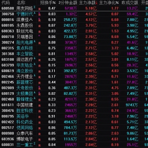 2025年3月3日沪深股市主力资金净流入前25名